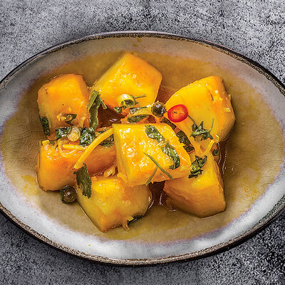 Ананас в азиатском соусе в Ваще Огонь по цене 440 ₽