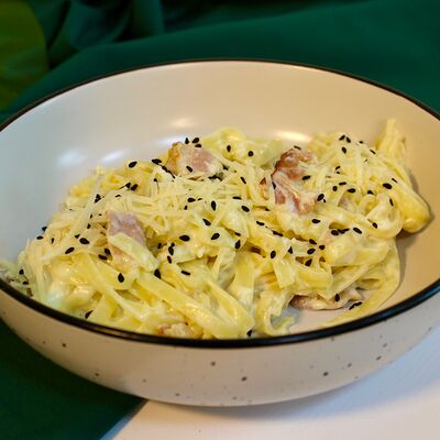 Карбонара в Сахар по цене 420 ₽