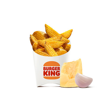 Картофель Деревенский Пармезан и Чеснок стандартный в Бургер Кинг по цене 225 ₽