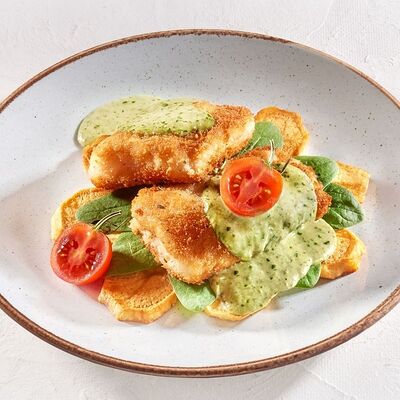 Судак с картофелем и соусом песто в Pizzarella36 по цене 990 ₽