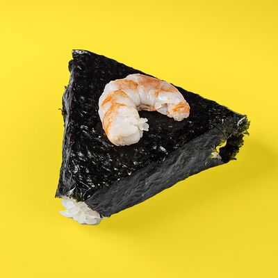 Онигири с креветкойв Про 100 суши по цене 275 ₽