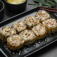 Ролл Сырный кальмар темпура в OMAKASE SUSHI ROLLS