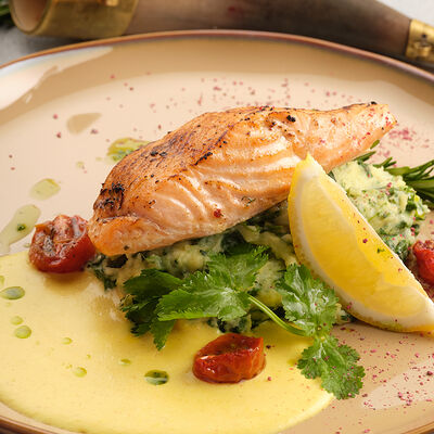 Стейк из лосося в Грузина Мама по цене 1075 ₽