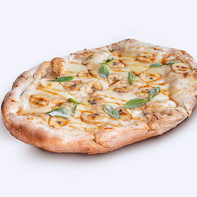 С бананом и соленой карамелью S в Crispy Pizza по цене 560 ₽