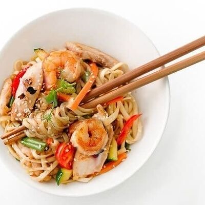 Эби тори Яки Удон в Sushi House по цене 27 р.