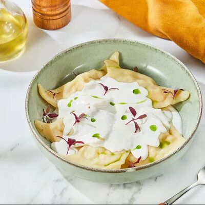 Пельмени морские в Room-cafe по цене 540 ₽