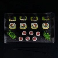 Зеленый сет в МорЯки Sushi Seafood
