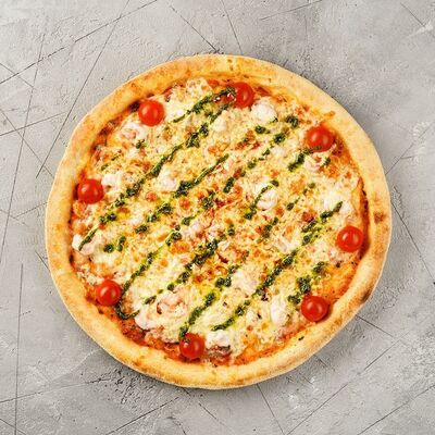 Пицца с креветками 28см в Пицца Пи по цене 669