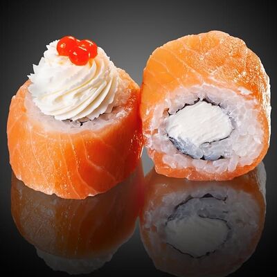 Филадельфия с икрой в Восточный экспресс по цене 789 ₽