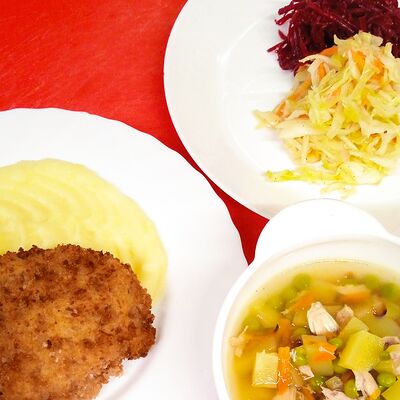 Обед Салат не буду в Компит по цене 380 ₽