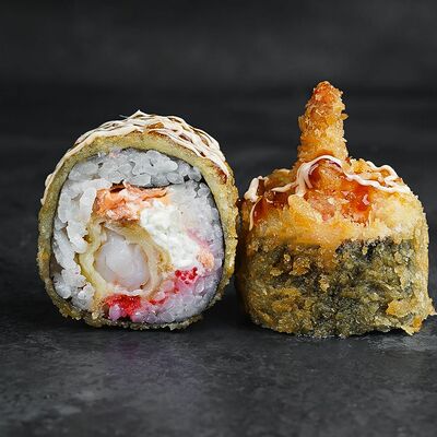 Кранч креветка-лосось в Tsunami по цене 440 ₽