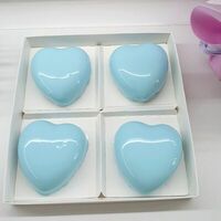 Муссовые пирожные голубые Ассорти в Katicake