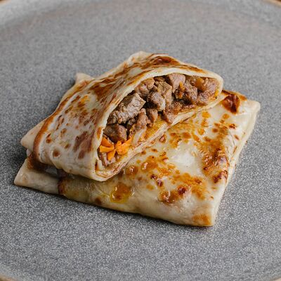 Блин с говядиной по-старорусски в БлиновЪ по цене 211