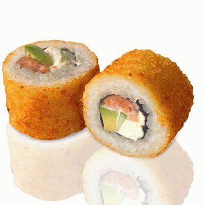 Ролл Сяке крим в Милано по цене 399 ₽