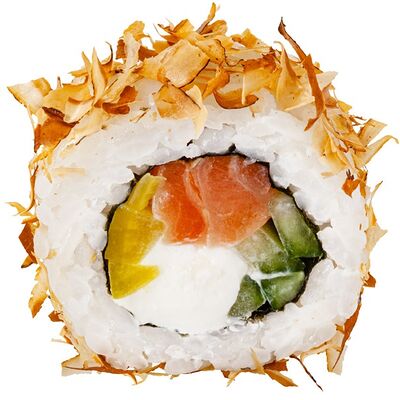 #503 бонито с копченым лососем и такуаном в GODZILLA по цене 7 р.