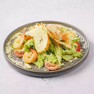 Д Цезарь с креветками в Цех этого города по цене 529 ₽