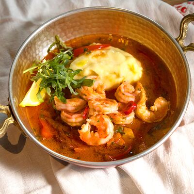 Креветки По-сицилийски в Mama Roma по цене 790 ₽