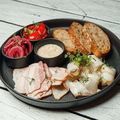 Тарелка сала в Овертайм по цене 500 ₽