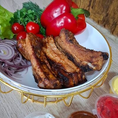 Шашлык из свиных рёберв Best мангал по цене 770 ₽