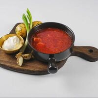 Борщ с пампушками в Фабрика