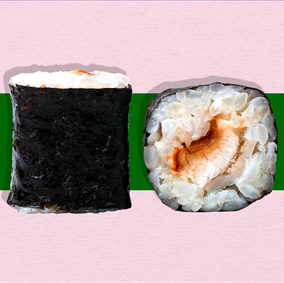 Унаги маки в Rolls & Bowls по цене 330 ₽