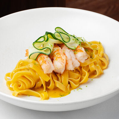 Паста с креветками и маринованными цукини в Branch по цене 940 ₽