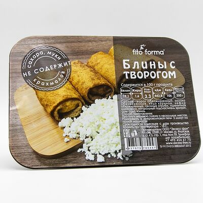 Низкоуглеводные блины с творогом Fito Forma в Unika по цене 527 ₽