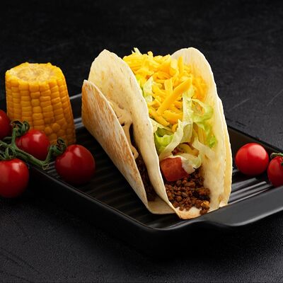 Тако Х2 с говядиной в taco fiesta по цене 499 ₽