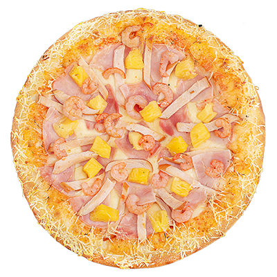 Пицца Гавайская 30 см (пыш) в Суши Wok по цене 959 ₽