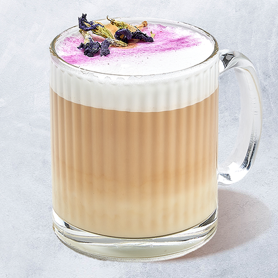 Цветочный латте в Vaffel по цене 390 ₽