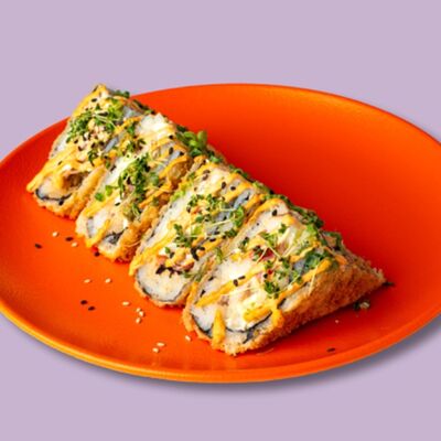 Сэндвич с креветкой в Dark Lava по цене 759 ₽