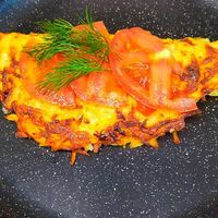 Дранник по-русски с курочкой в сливках в Блины и пельмешки от бабули