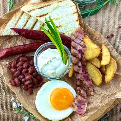 Поздний завтрак в Корпус О бар по цене 470 ₽