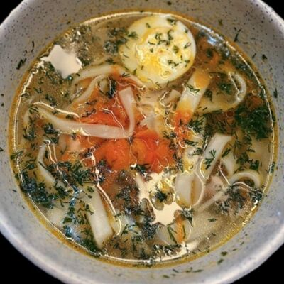 Суп-лапша куриныйв Хлопок по цене 395 ₽