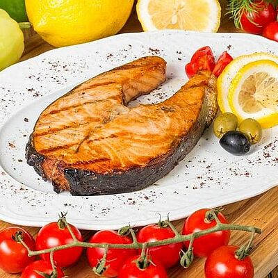 Стейк из семги в Мушмула по цене 659