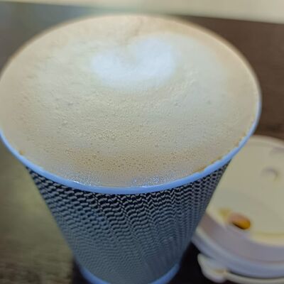 Капучино на фундучном молоке в Чайный волшебник по цене 290 ₽