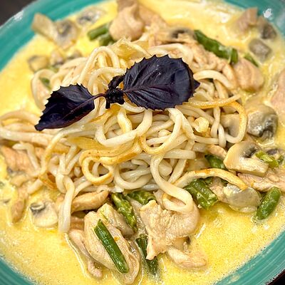 Таглиолини с куриным филе в Навруз по цене 570 ₽