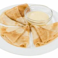 Блинчики со сгущенным молоком в ЛЕОпицца