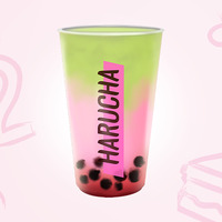 Напиток Матча-Клубника L в Harucha Bubble Tea