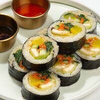 Кимпаб с тофув K-Pop корейская кухня