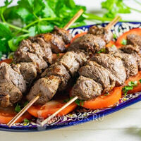 Шашлык из баранины на кости в Чинар