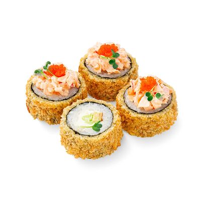 Жареный ролл Тартар кальмар спайси в Сушивёсла по цене 355