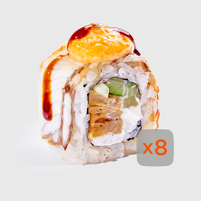 Запеченный острый с угрем в Моккано по цене 579 ₽