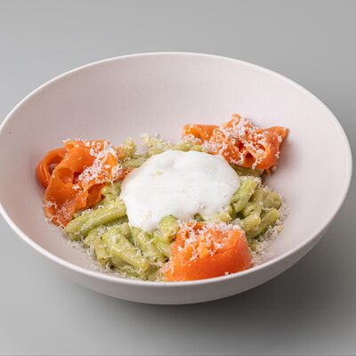 Паста с лососем в Not Only Coffee по цене 760 ₽