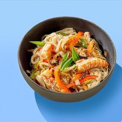 Удон с морепродуктами в Pop Art Pizza по цене 551 ₽