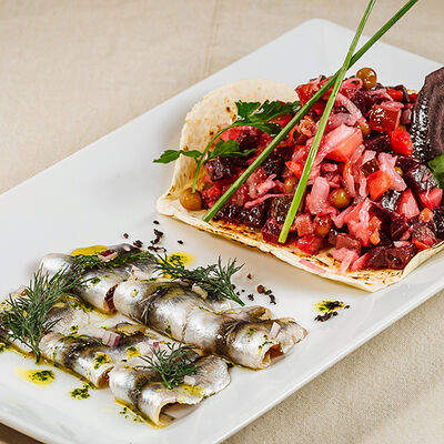 Винегрет из печеных овощей в Ив.Дурдинъ по цене 340