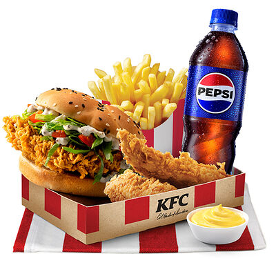 Шефбургер Бокс в KFC Merey по цене 3400 ₸