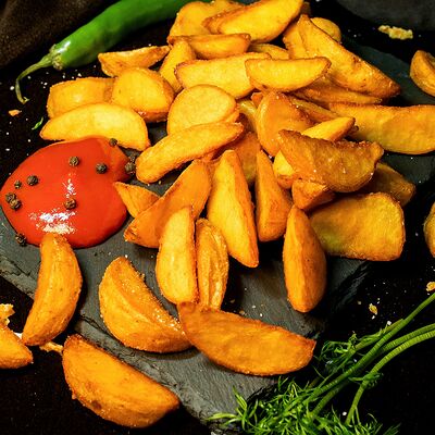 Картофель фри дольки в Крылышки Джо по цене 308 ₽