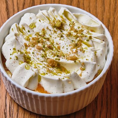 Чизкейк-мусс с мандариновым курдом в Piu piu по цене 750 ₽