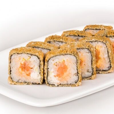 Цезарь с лососем 8 шт в Sushi Favorite по цене 499 ₽